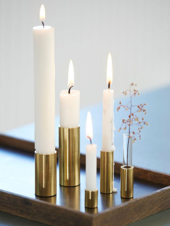 The Oak Men Candle Tray Deluxe Leben