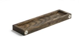 The Oak Men - NOTICE BOARD Design Magnettafel aus Holz mit Ablage