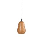Pendelleuchte BABULA S1 aus massivem Holz in Eiche Pendelleuchte BABULA S1 aus massivem Holz - Variante in Eiche