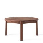 Runder Wohnzimmertisch 90 cm aus Walnuss - PASSAGE LOUNGE TABLE von Audo Copenhagen