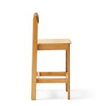 Barstuhl aus Holz mit Rückenlehne - BLUEPRINT BAR CHAIR von FORM & REFINE