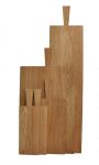 Schneidebretter mit Griff in geölter Eiche von Raumgestalt in verschiedenen Größen Schneidebrett mit Griff in Eiche natur von Raumgestalt