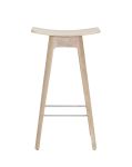 Moderner Barhocker HC1 aus weißpigmentiert lackiertem Eichenholz von Andersen Furniture Barhocker aus Eiche mit 67 cm Sitzhöhe - HC1 von Andersen Furniture