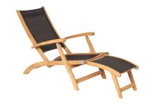 moderner Teakholz Deckchair KATE von Traditional Teak