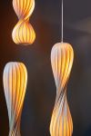 Designer Pendelleuchten aus Holzfurnier von Tom Rossau - TR7