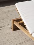 Hochwertige Sonnenliege aus Teakholz BK14 Sunbed von Carl Hansen and Son