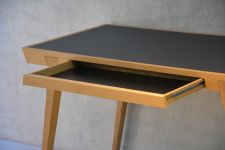 Jan Kurtz - DESK Schreibtisch modern mit Schublade aus Holz