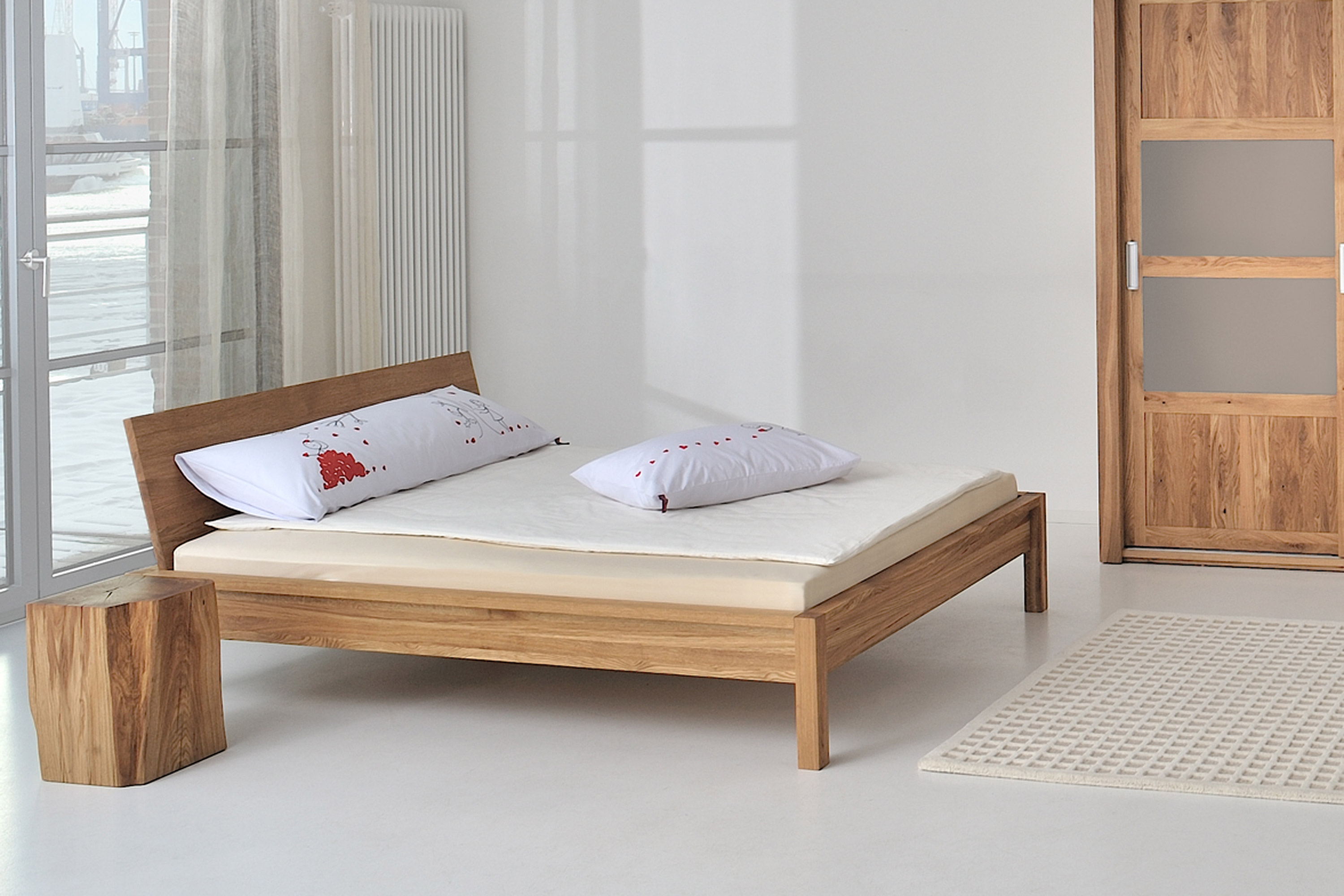 Bett aus Massivholz CARA von vitamin design   HolzDesignPur