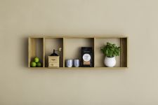 Offenes Wandregal aus Eiche - FOURSQUARE von We do Wood 