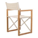 Outdoor Regiestuhl aus Holz SOFIA DIRECTOR CHAIR von Traditional Teak 