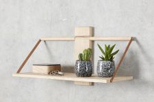 Stilvolles Wandregal WOOD WALL SHELF für Dekoration  Von Andersen Furniture WOOD WALL SHELF - Holz Design Wandregal