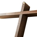 Wandregal aus Holz in Esche im Detail A-SHELF von Andersen Furniture