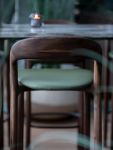Artisan - NEVA LIGHT 79 BAR CHAIR Barhocker aus Holz mit Lehne 