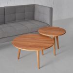 vitamin design - AMBIO ROUND runder Couchtisch aus Massivholz