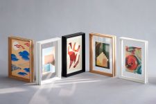 Bilderrahmen mit Doppelglas stehend - der STANDING FRAME von MOEBE