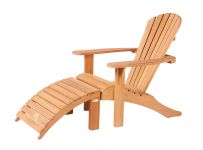 Komfortabler Strandstuhl mit Fußbank von Traditional Teak - SIENNA