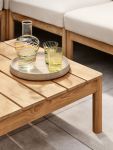Detailansicht Outdoor Loungetisch in niedrig Tradition Lounge Table Low 27 von Skagerak by Fritz Hansen
