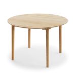Dänischer Design Esstisch HVEN in Eiche natur von Skagerak Design Esstisch rund mit 110 cm Durchmesser in Eiche natur von Skagerak
