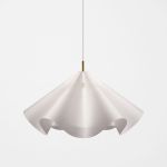 SINUATE PENDANT von MOEBE - Hängeleuchte aus Papier und Messing