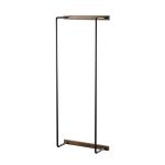Schlichter Handtuchhalter TOWEL RACK von by Wirth in Eiche geräuchert Handtuchhalter in Eiche geräuchert TOWEL RACK von by Wirth