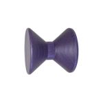 Wandhaken DIABOLO von MODULARE in Esche, finsternisblau gebeizt Bunte Wandhaken aus Esche in Finsternisblau - DIABOLO von Modulare