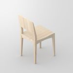 Schlichter Massivholz Stuhl INTUS von vitamin design für modern eingerichtete Esszimmer - Abbildung in Ahorn vitamin design - INTUS Massivholz Stuhl für Esszimmer