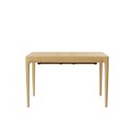 Ohne Erweiterung misst der Esstisch HEART'N'SOUL DINING TABLE 120 mit Schubladen von UMAGE 120 cm und bietet Platz für vier Personen Esstisch aus Holz mit praktischen Schubladen - Der Heart N Soul Dining Table 120 von Umage