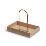 Design-Tablett NORR CARRIER in Eiche natur für Gewürze, Essig und Öle von Skagerak NORR CARRIER von Skagerak - Design-Tablett in Eiche natur für Gewürze, Essig und Öle