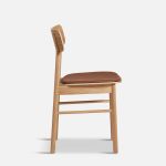 Esstischstuhl gepolstert im dänischen Design SOMA Dining Chair von WOUD