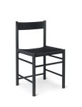 Eleganter Shaker Stuhl F CHAIR von Brdr. Krüger in Eiche schwarz gebeizt Shaker Stuhl in Eiche schwarz gebeizt von Brdr. Krüger - F CHAIR