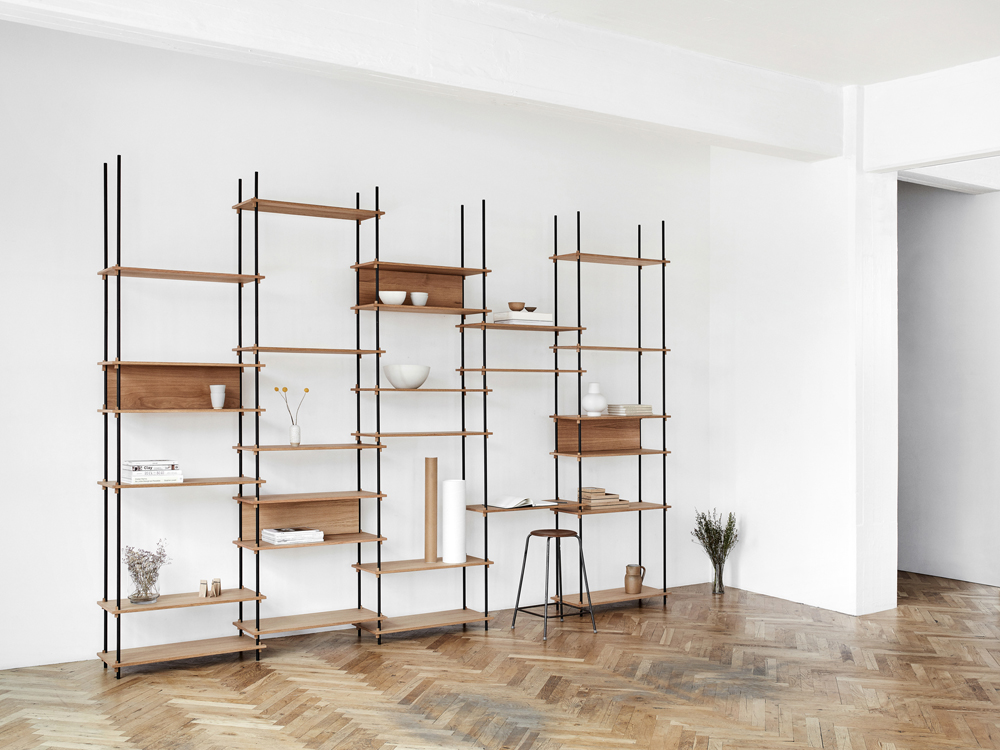 SHELVING SYSTEM von MOEBE als Regalwand