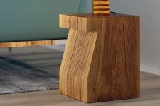 Der massive Holzhocker PFEIFE von vitamin design Hocker aus massivem Holz PFEIFE von vitamin design