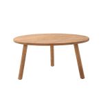 Outdoor Coffee Table MARCELLA aus FSC-zertifiziertem Teakholz von Traditional Teak mit 90 cm Durchmesser Outdoor Coffee Table aus Teak mit 90 cm Durchmesser - MARCELLA von Traditional Teak