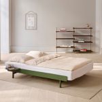 BED von MOEBE - Ausziehbatt aus pulverbeschichtetem Stahl in PINE GREEN