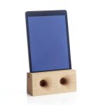 SONO AMBRA von We Do Wood Lautsprecher für das Tablet aus Holz