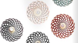 runde Designer Wandleuchte aus Holz in verschiedenen Varianten runde Designer Wandleuchte aus Holz - die TR5 von Tom Rossau