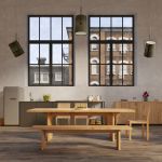 Massivholztisch aus Asteiche, gekalkt - SAGA von vitamin design