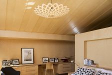 Hängeleuchte in Bambus - FLAX von David Trubridge