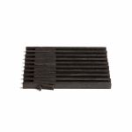 Faltbarer Topfuntersetzer TABLE FRAME aus Holz in Eiche, schwarz lackiert von by Wirth faltbarer Topfuntersetzer aus Holz in Eiche schwarz TABLE FRAME von by Wirth