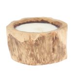 Das Windlicht FLOWER aus Massivholz ist ein rustikales Accessoires für Ihren Garten Jan Kurtz FLOWER Teakwurzel Windlicht aus Massivholz