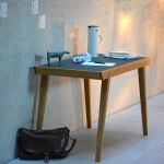 DESK von Jan Kurtz - Schreibtisch modern aus massiver Eiche mit Schublade