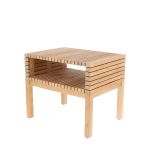 Teak Beistelltisch für den Outdoor-Bereich, Garten und Terrasse - SAMOA von Jan Kurtz