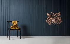 ausgefallene Design-Pendelleuchte aus Holzfurnier - Leuchte BUTTERFLY von Tom Raffield