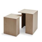 Beistelltische in Eiche natur - BUILDING TABLE von Skagerak