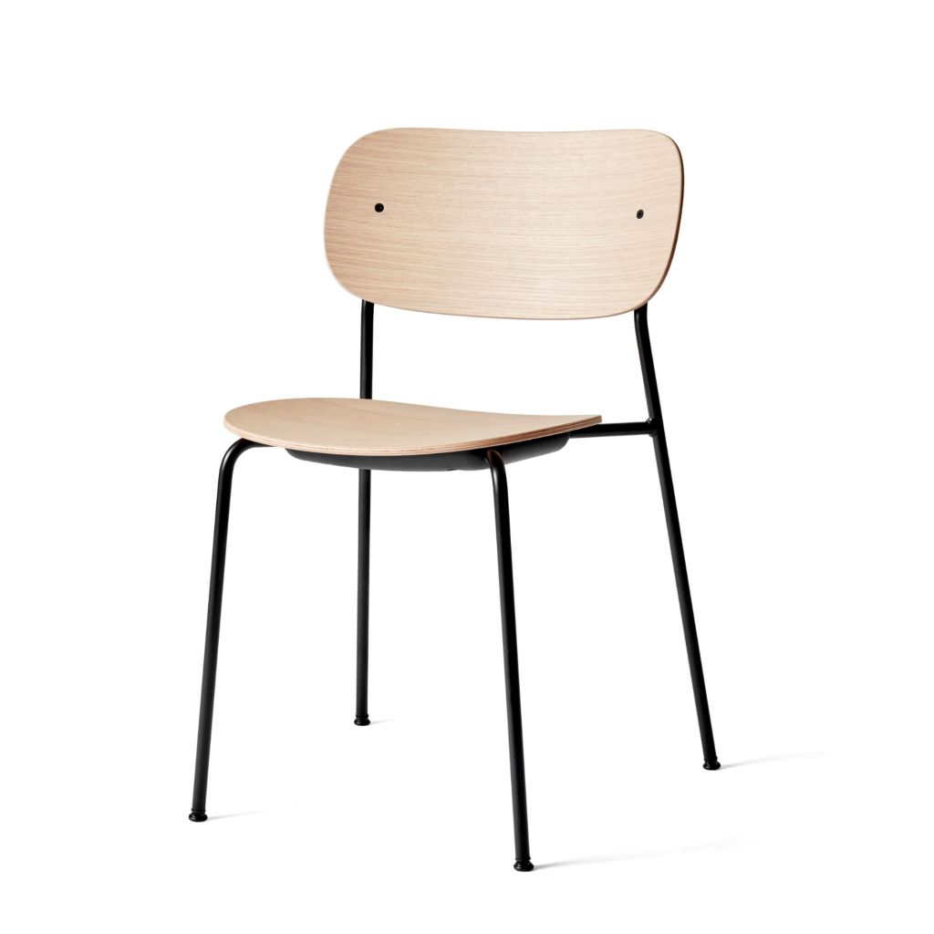 Audo Copenhagen - Co Dining Chair - Stapelstuhl aus Holz und Metall
