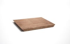 Servierbrett Frühstücksbrett aus Holz in Eiche natur von Raumgestalt