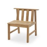 Gartenstuhl PLANK aus FSC-zertifiziertem Teakholz von Skagerak PLANK CHAIR von Skagerak - Gartenstuhl aus Teakholz