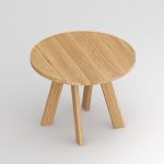 ZIRKEL von vitamin design Couchtisch Massivholz in Eiche geölt