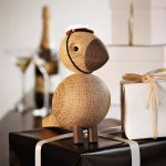 ALFRED, der Vogel aus Holz, als Dekoration für Wohnzimmer