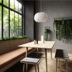 Klare Linien, ausgewählte Materialien und eine hochwertige Verarbeitung kennzeichnen die SCALA Serie von by Wirth by Wirth - SCALA STOOL Hocker aus Holz mit Sitzkissen im dänischen Design